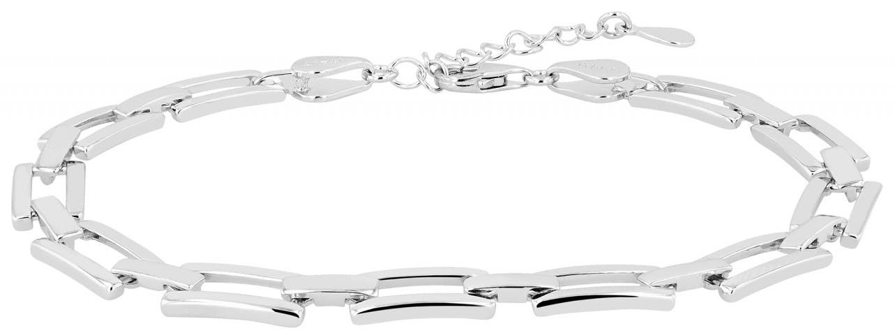 Pulseira em Prata de Lei 925 Banhada a Ródio 18+3 cm - 5340067-001