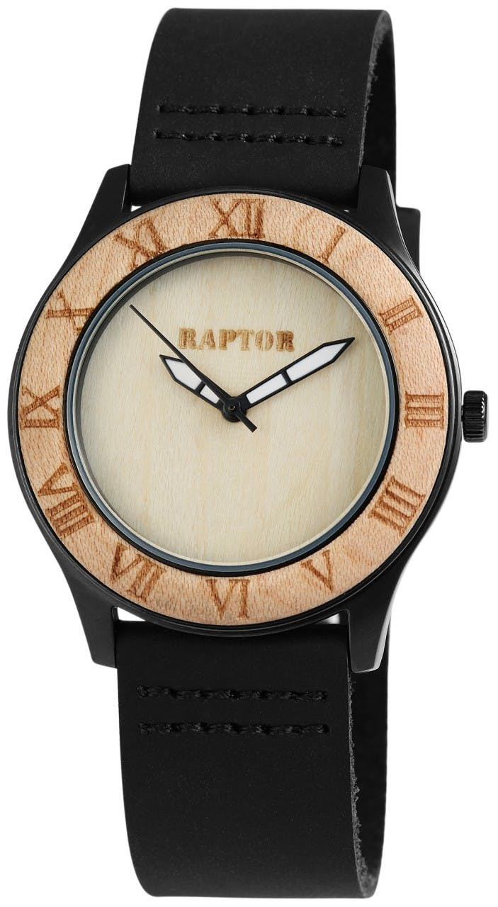 Relógio Raptor® Mulher com Bracelete em Pele Genuína - RA10026-002