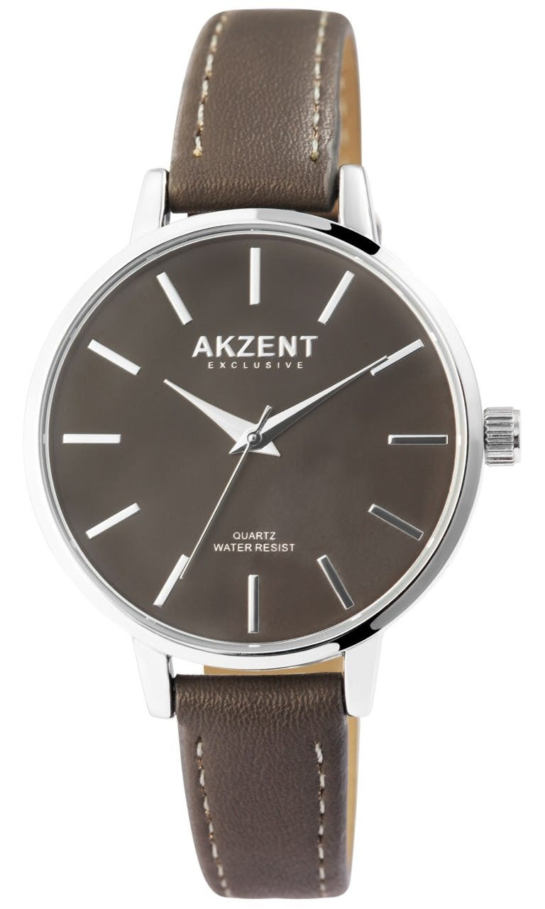 Relógio Akzent ® Exclusive Mulher com Bracelete em Pele Sintética - 1900247-005