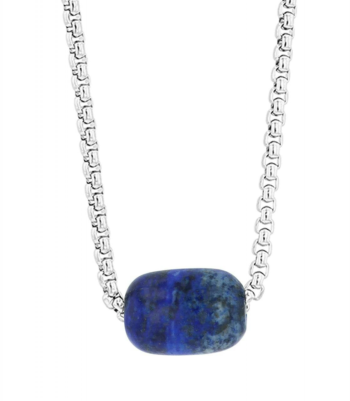 Akzent® Colar Azul em Aço Inoxidável - 0507