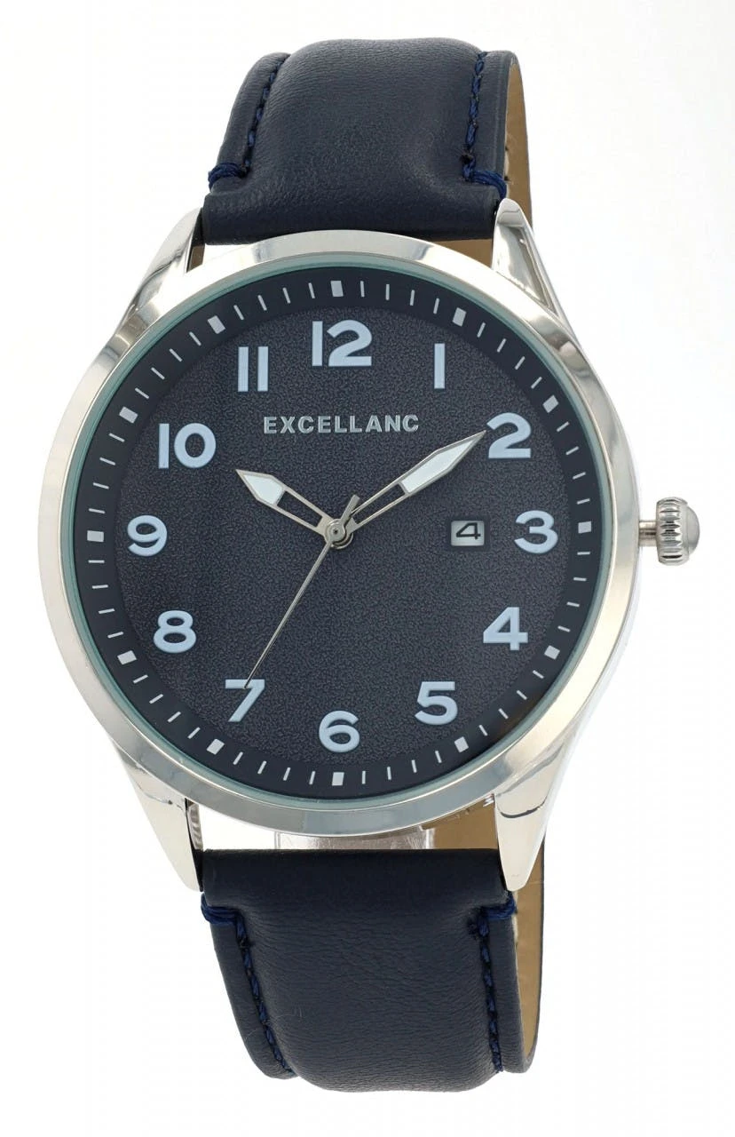 Relógio Excellanc® Homem com Bracelete em Couro - 2900241-002