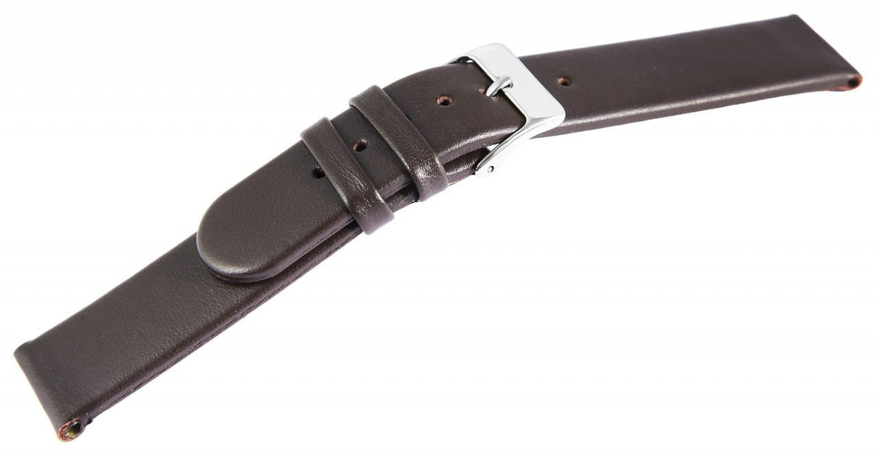 Bracelete para Relógio em Pele Genuína Preto 22 mm - 8000514-220