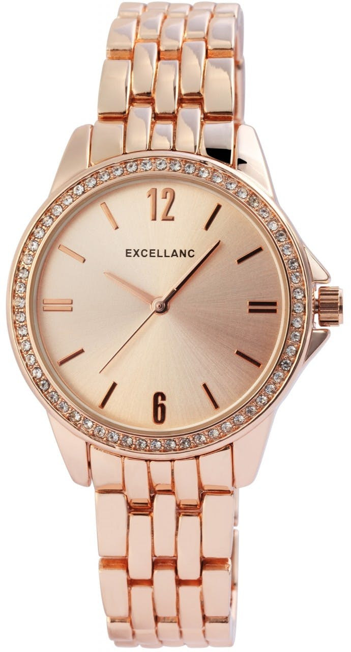 Relógio Excellanc® Senhora com Bracelete em Metal com Brilhos - 1800143-003