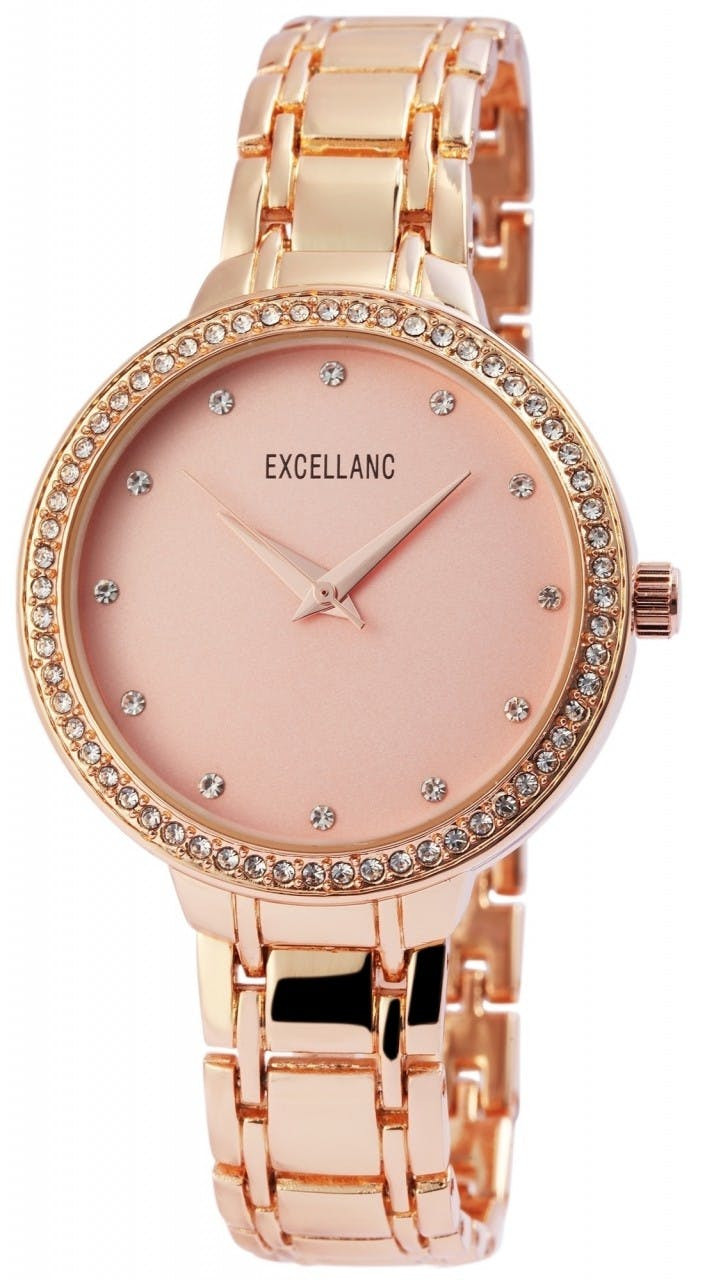 Relógio Excellanc® Senhora com Bracelete em Metal com Brilhos - 1800141-002