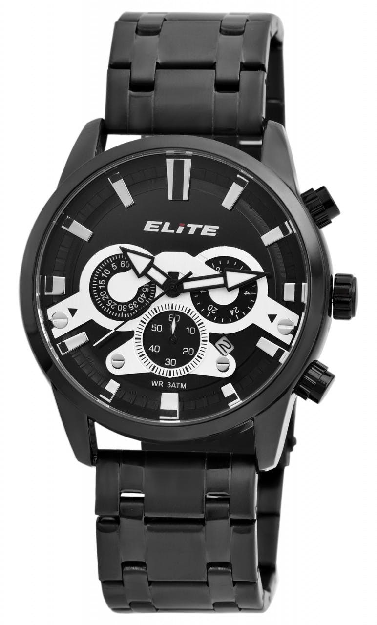 Elite ® Relógio Homem Cronógrafo com Pulseira em Metal - 2800063-005