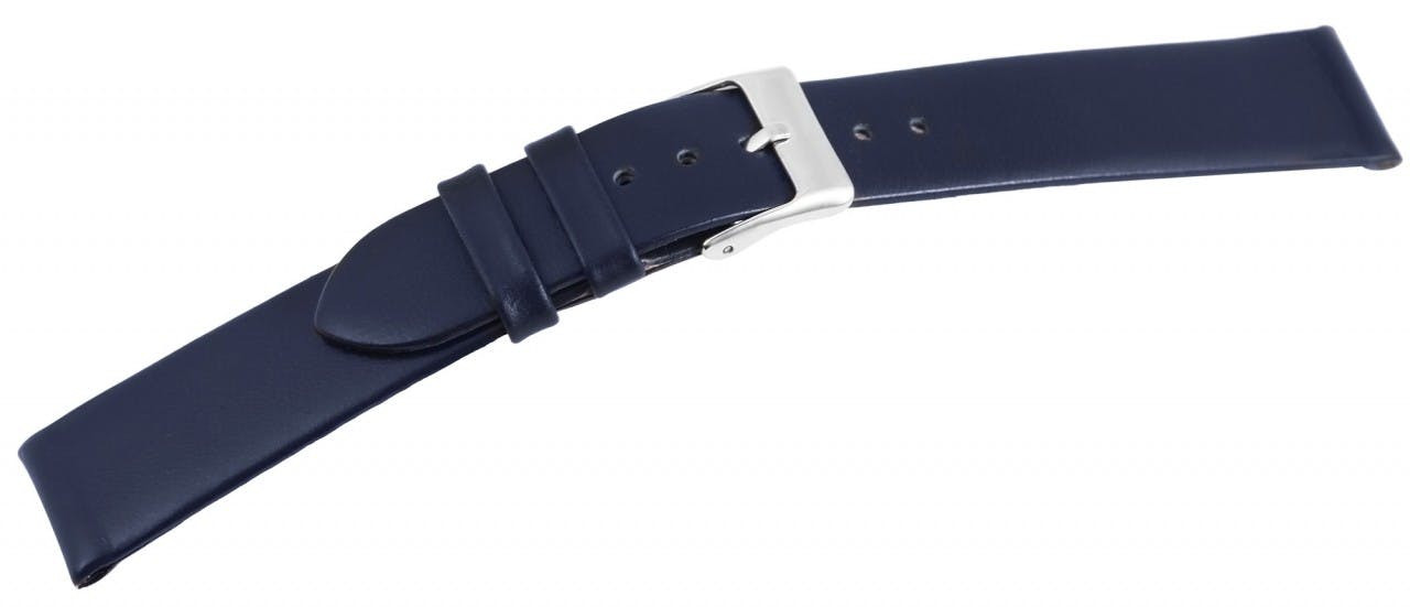 Bracelete para Relógio em Pele Genuína Azul 20 mm - 8000085-200