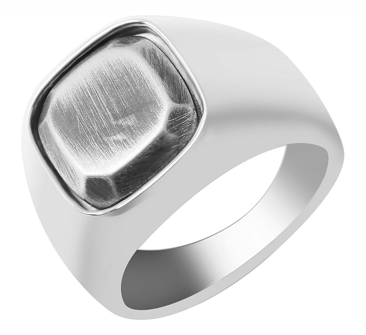 Akzent® Anel Masculino em Aço Inoxidável - Tam.60 - 0093