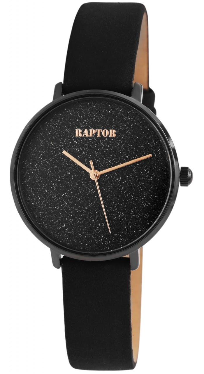 Relógio Raptor® Mulher com Bracelete em Pele Genuína - RA10175-002