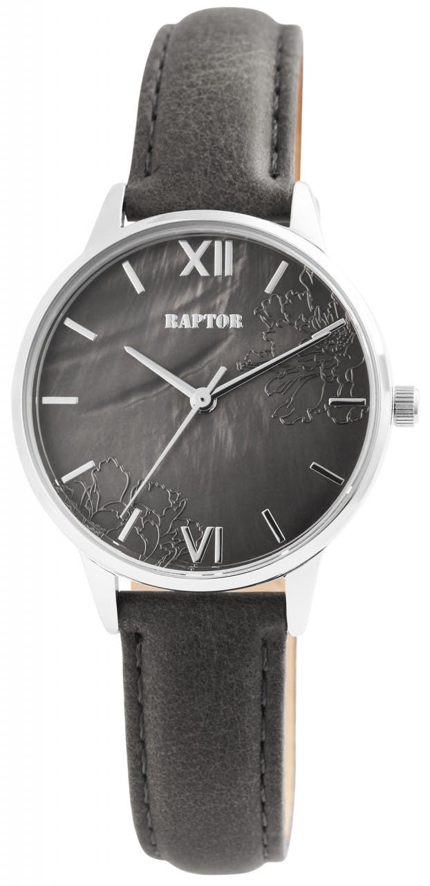 Relógio Raptor® Mulher com Bracelete em Pele Genuína - RA10185-002