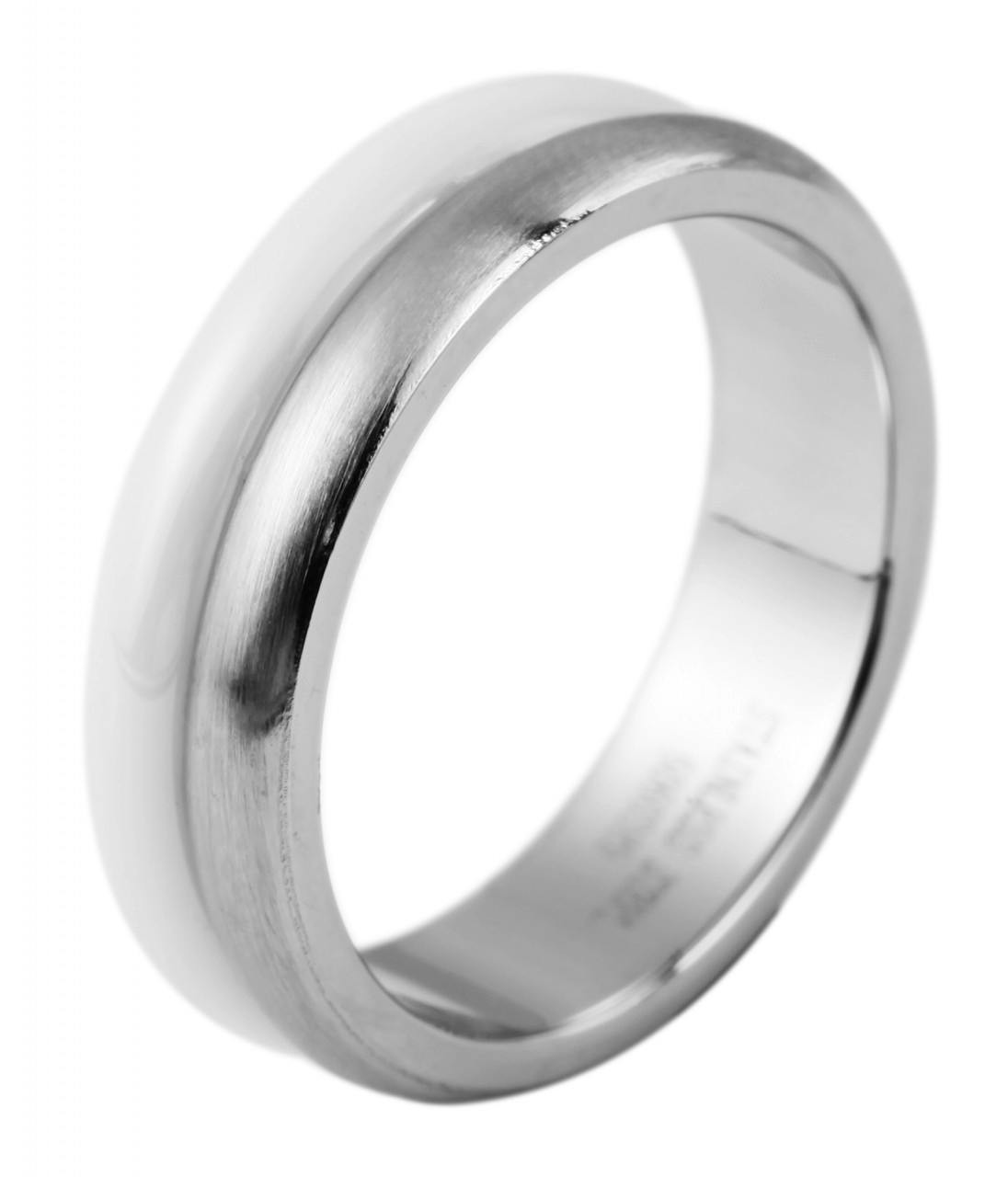 Akzent® Anel Feminino em Aço Inoxidável – Tam.56 – 0389