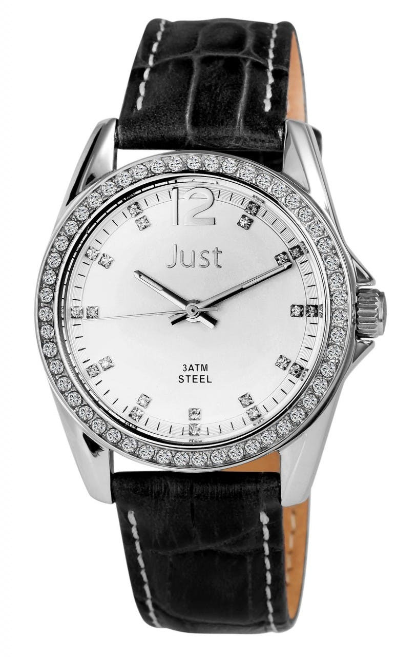Relógio Just® Mulher com Bracelete em Pele Genuina - JU10120-006