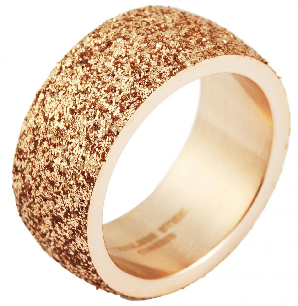 Akzent® Anel Mulher Rose Gold em Aço Inoxidável - Tam.60 - 0003