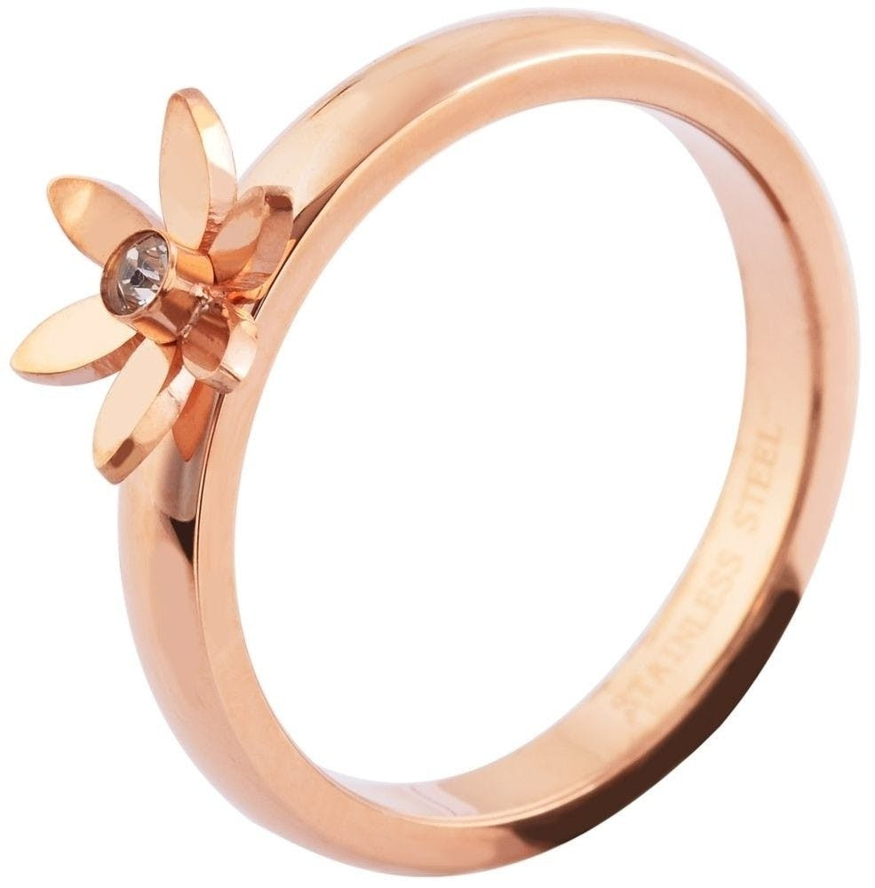 Akzent® Anel Feminino em Aço Inoxidável – Tam.56 – 0120
