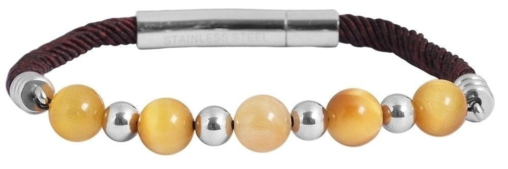 Akzent® Pulseira em Tecido e Missangas - 0102 - 5030102-002