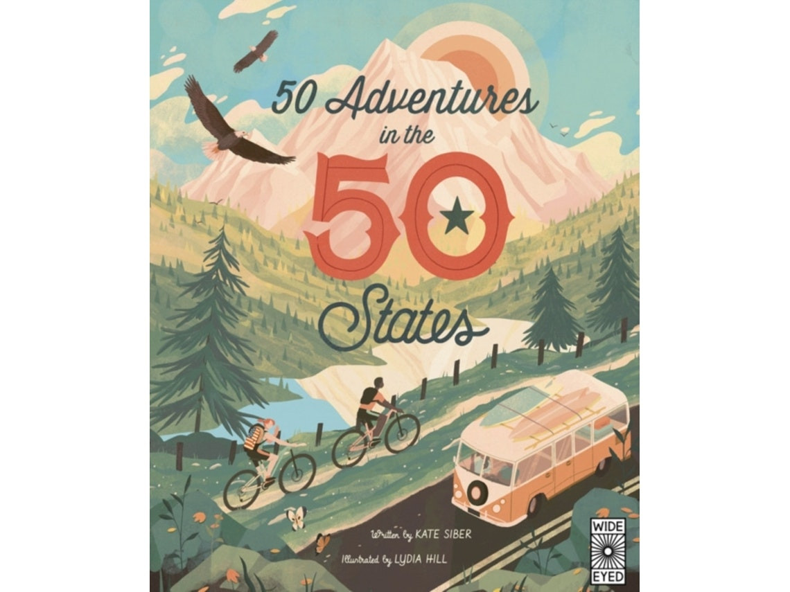 50 Adventures in the 50 States de Kate Siber (Inglés)