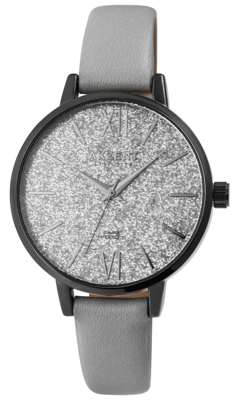 Relógio Akzent ® Exclusive Mulher com Bracelete em Pele Sintética - 1900245-001
