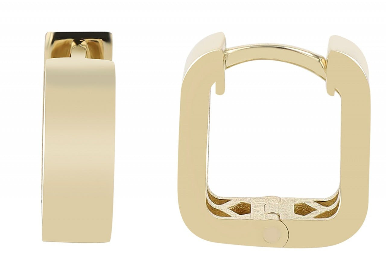Joalharia Ouro 8k – Brincos de Argola em Ouro "Majan"