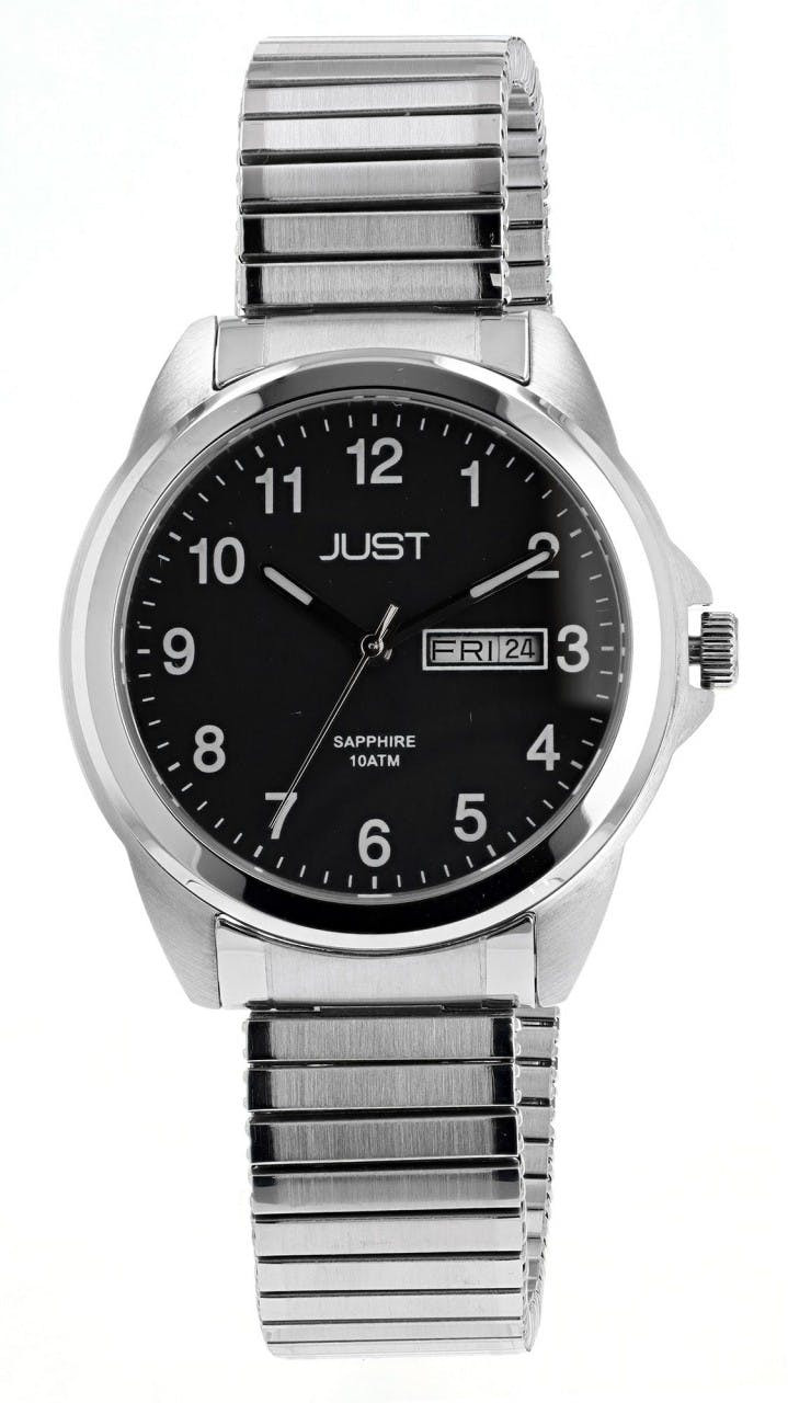 Relógio Just® Homem com Bracelete em Aço Inoxidável - 0199 - JU20199-002
