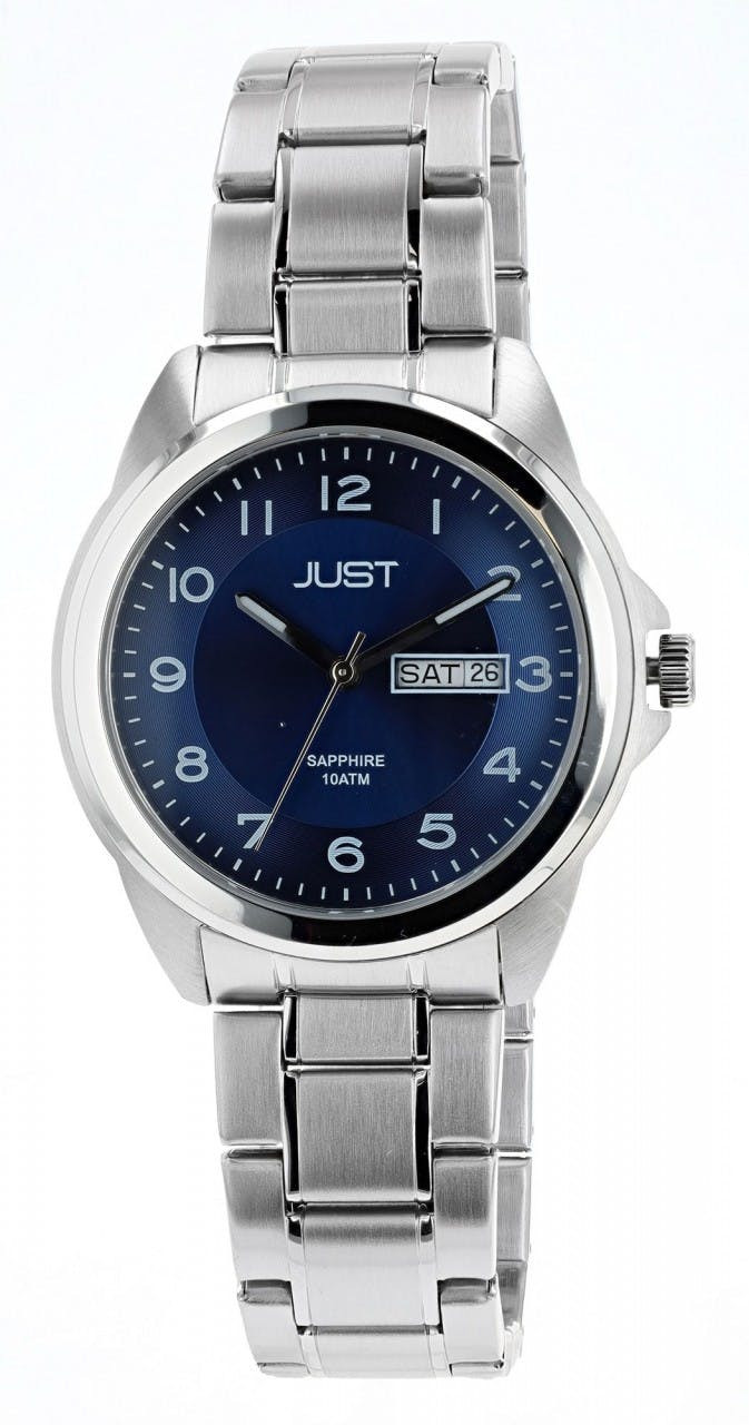 Relógio Just® Homem com Bracelete em Aço Inoxidável - 0200 - JU20200-002