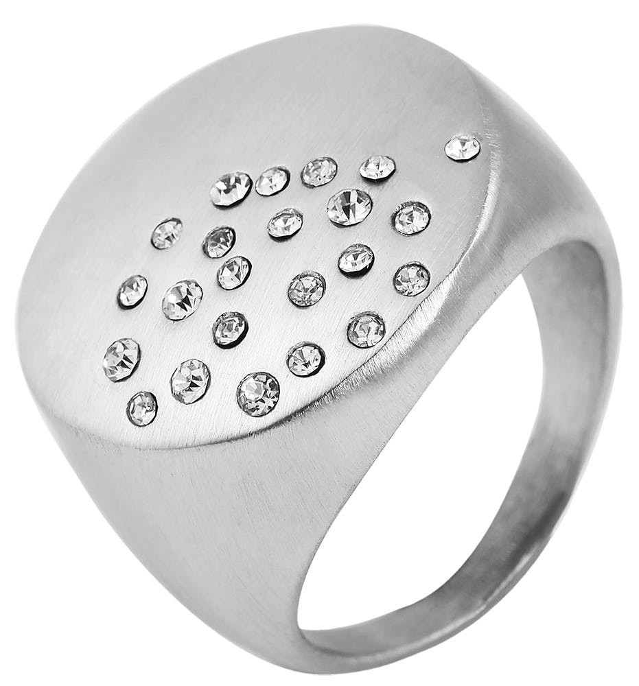 Akzent® Anel Feminino em Aço Inoxidável - Tam.62 - 0238