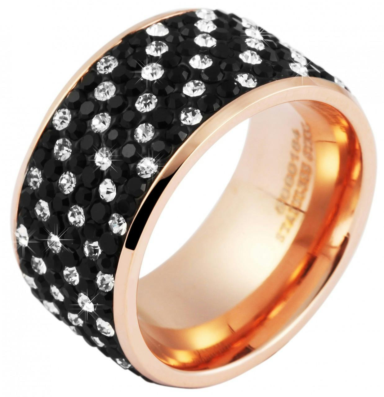 Akzent® Anel Feminino em Aço Inoxidável - Tam.60 - 0184
