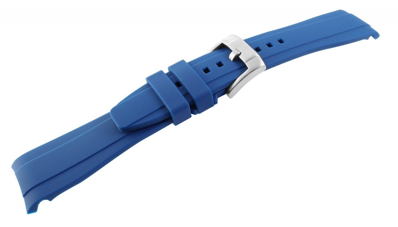 Engelhardt® Bracelete de Relógio em Silicone Azul – 20mm – 0082