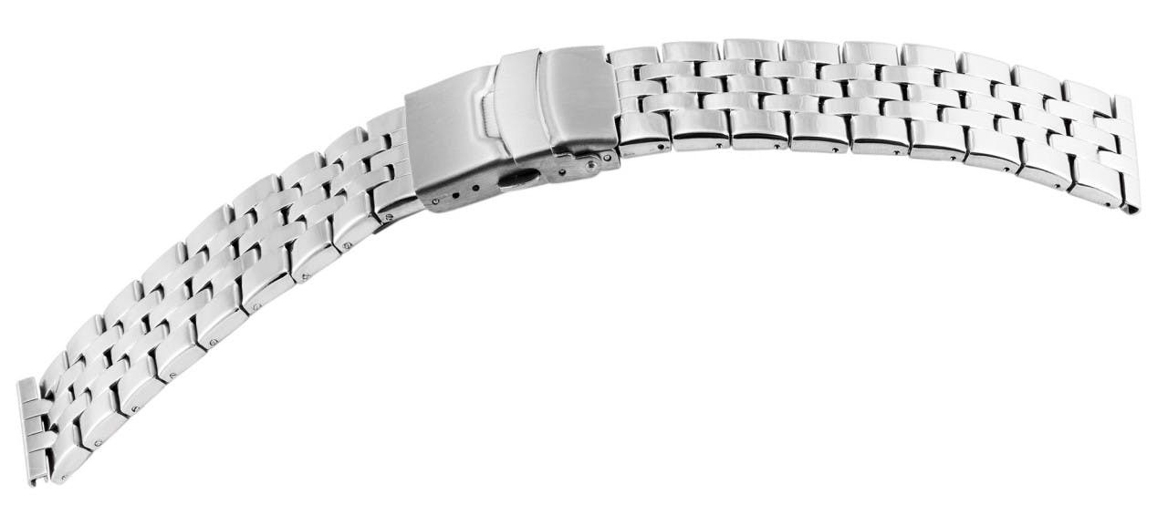 Bracelete para Relógio em Aço Inoxidável Prateada 26 mm - 8100066-260