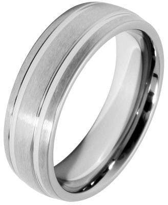Akzent® Anel Feminino em Aço Inoxidável - Tam.68 - 0106