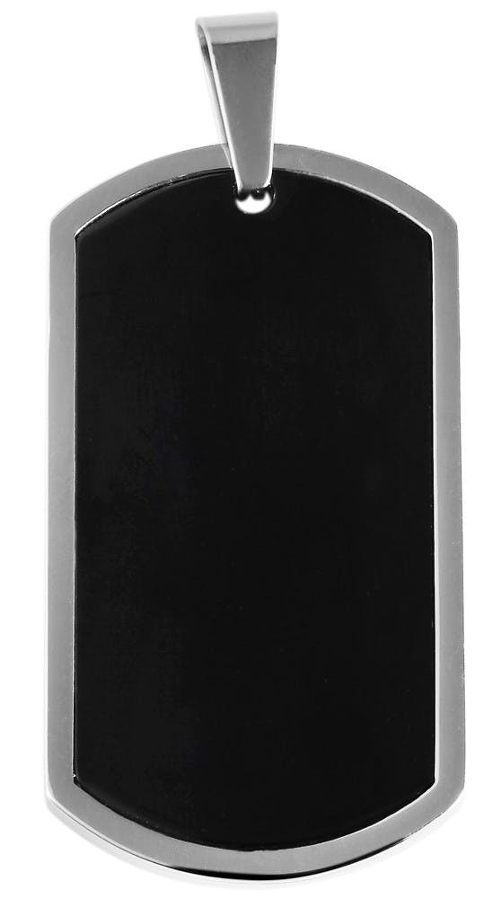 Akzent® Pingente Gravável em Aço Inoxidável - 0115