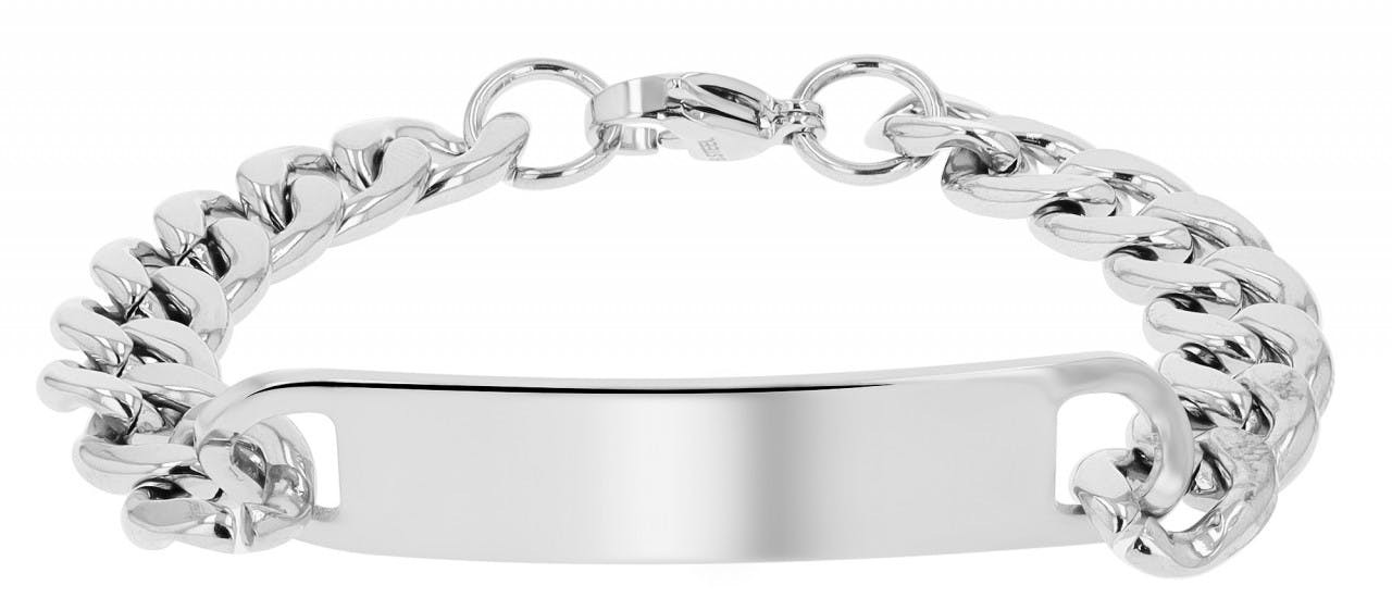 Akzent® Pulseira Prateada em Aço Inoxidável - 0634 - 5030634-001