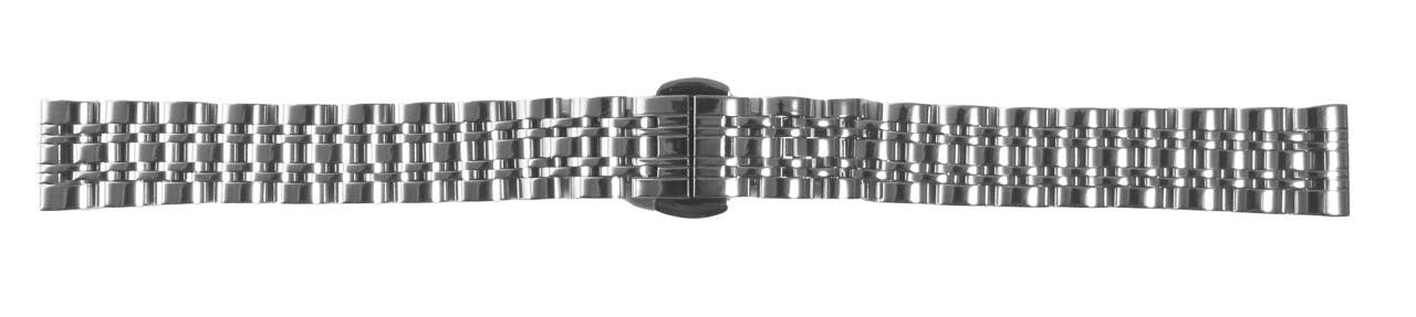 Engelhardt® Bracelete de Relógio em Aço Inoxidável Prateado – 18mm – 0094