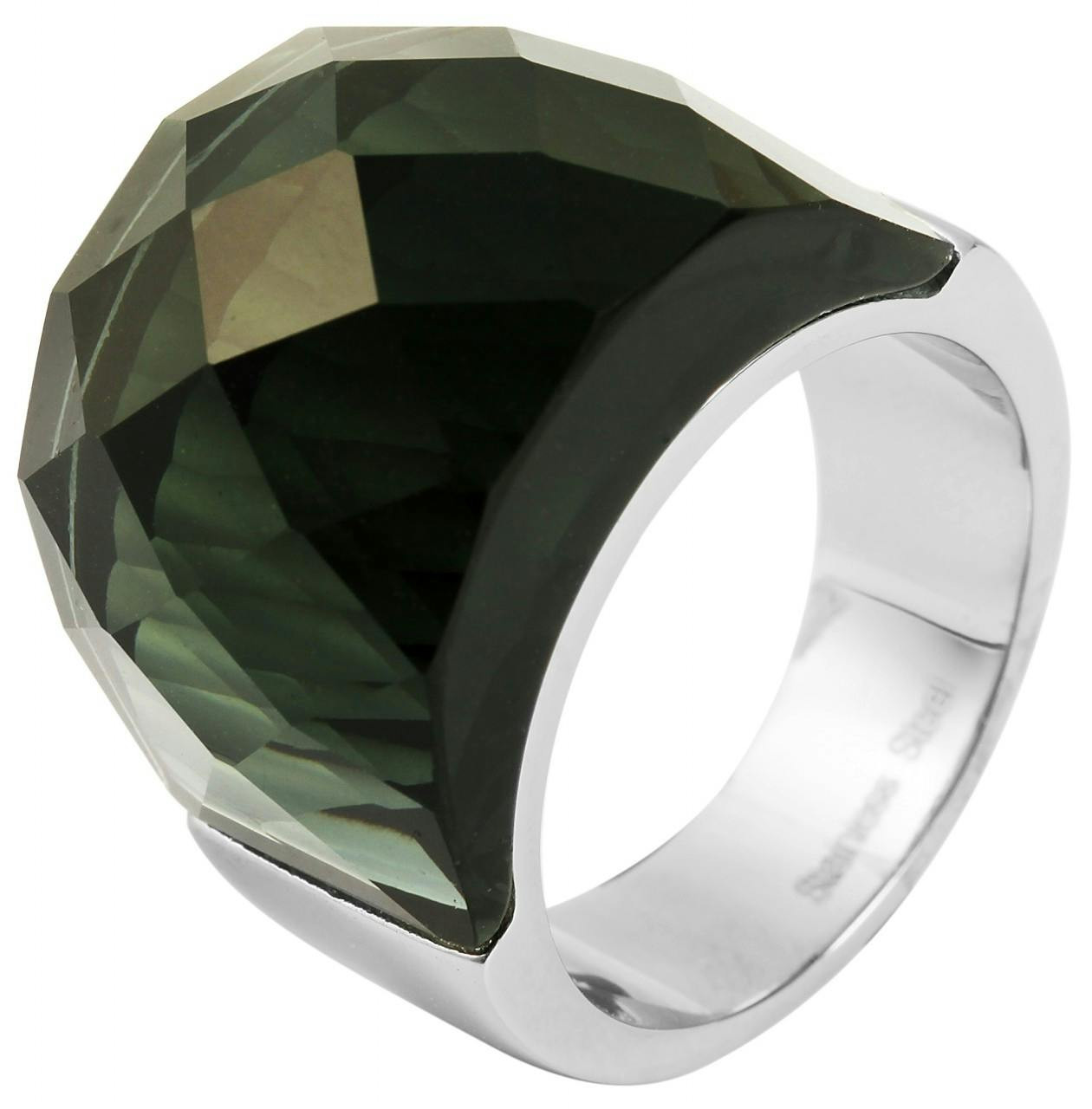 Akzent® Anel Feminino em Aço Inoxidável - Tam.62 - 0110