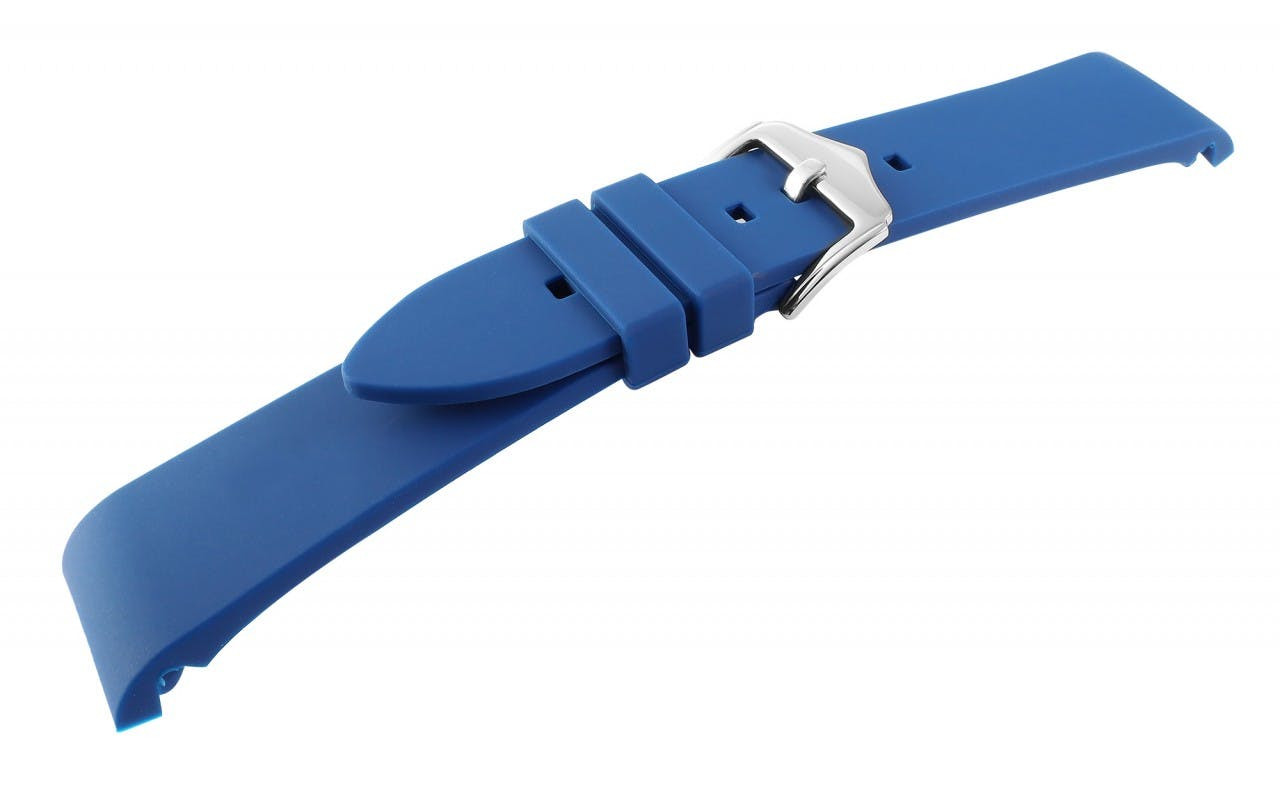 Engelhardt® Bracelete de Relógio em Silicone Azul – 22mm – 0070