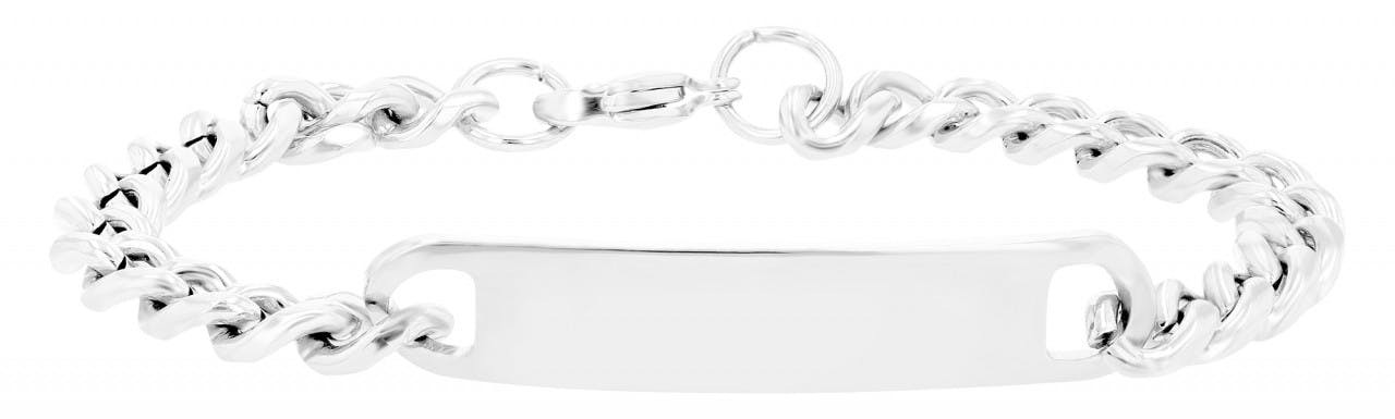 Akzent® Pulseira Prateada em Aço Inoxidável - 0626 - 5030626-002