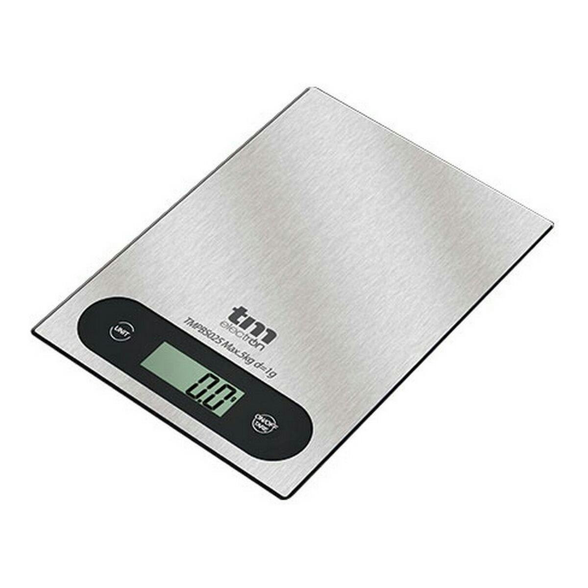 Balança de cozinha digital 5 kg Cinzento