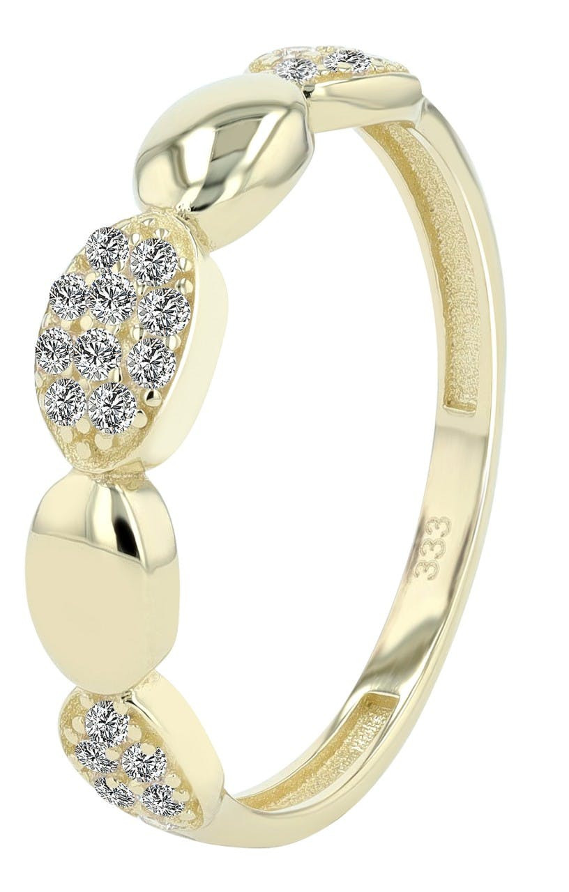Joalharia Ouro 8k - Anel em Ouro "Nia" - Tam.54