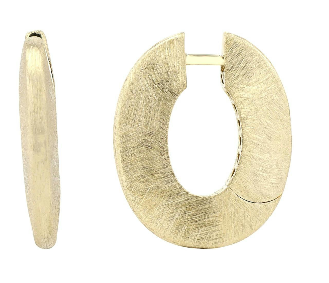 Joalharia Ouro 8k – Brincos de Argola em Ouro "Milana"