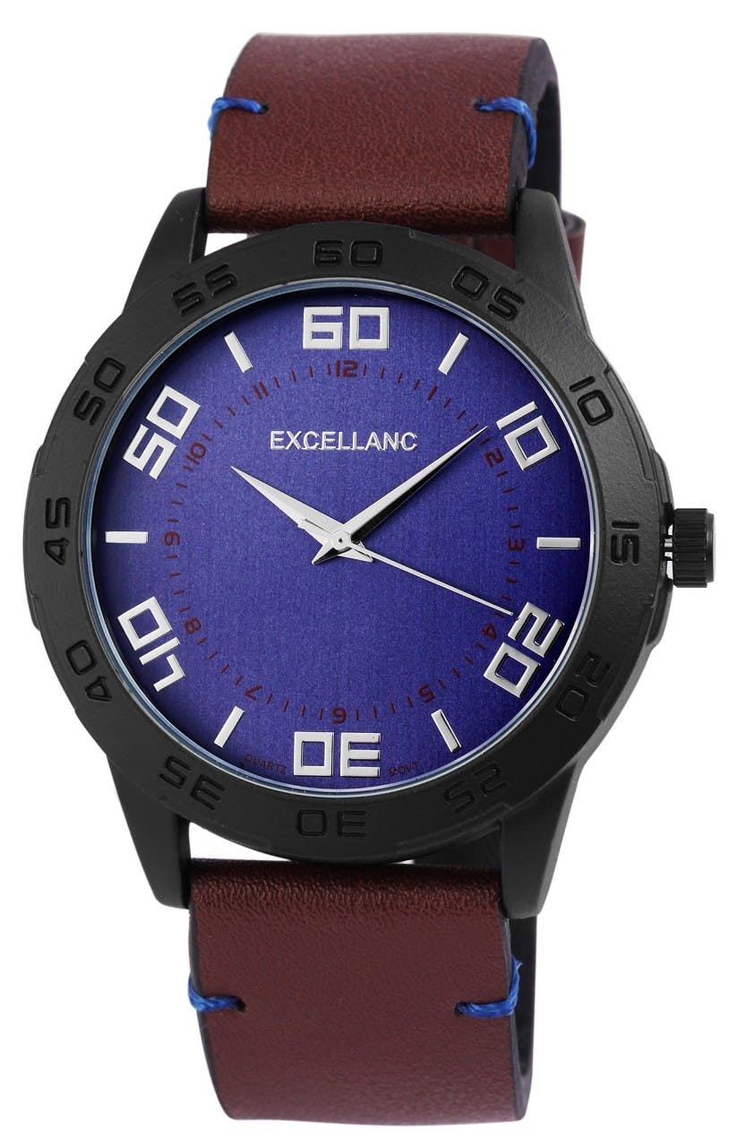 Relógio Excellanc® Homem com Bracelete em Couro - 295073000187