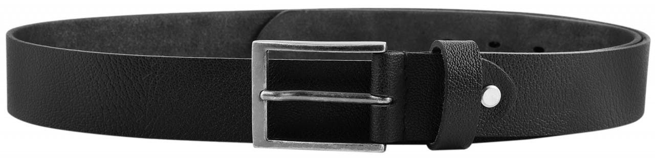 Leonardo Verrelli® Cinto Preto em Couro Genuíno – 110cm – 0016