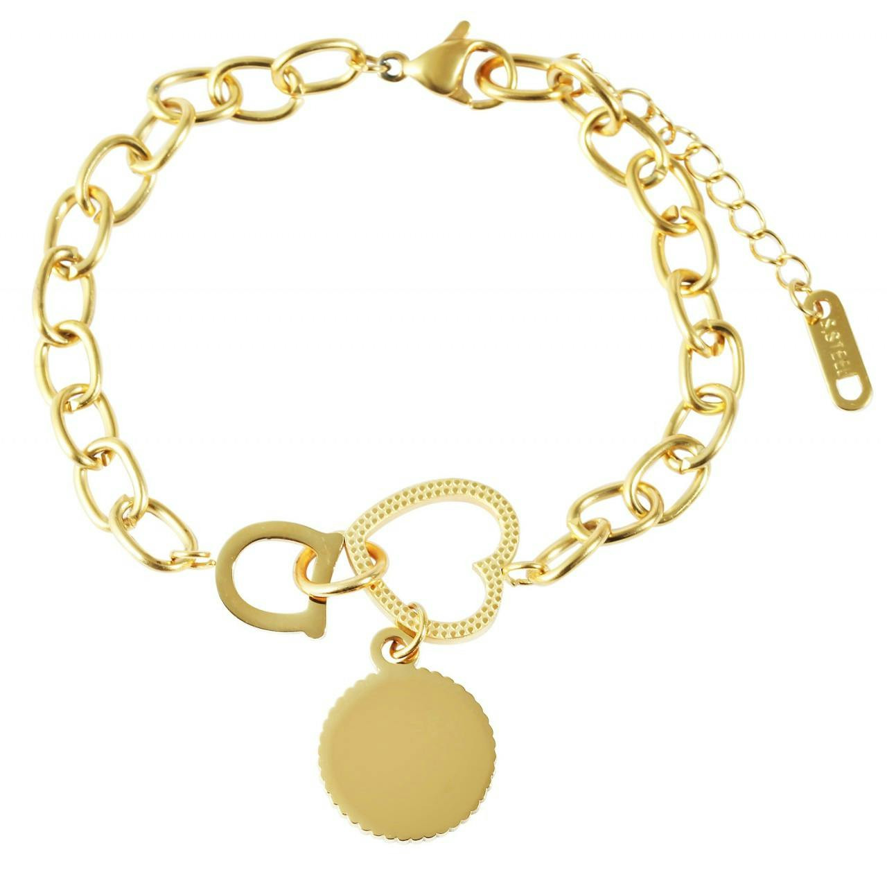 Akzent® Pulseira "Ausma" em Aço Inoxidável - 0539