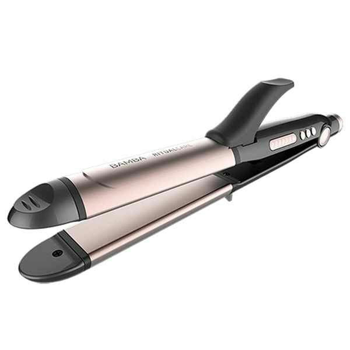 Alisador de Cabelo Cerâmico Cecotec Bamba RitualCare 1000 2in1 Preto/Rosa Branco 82 W