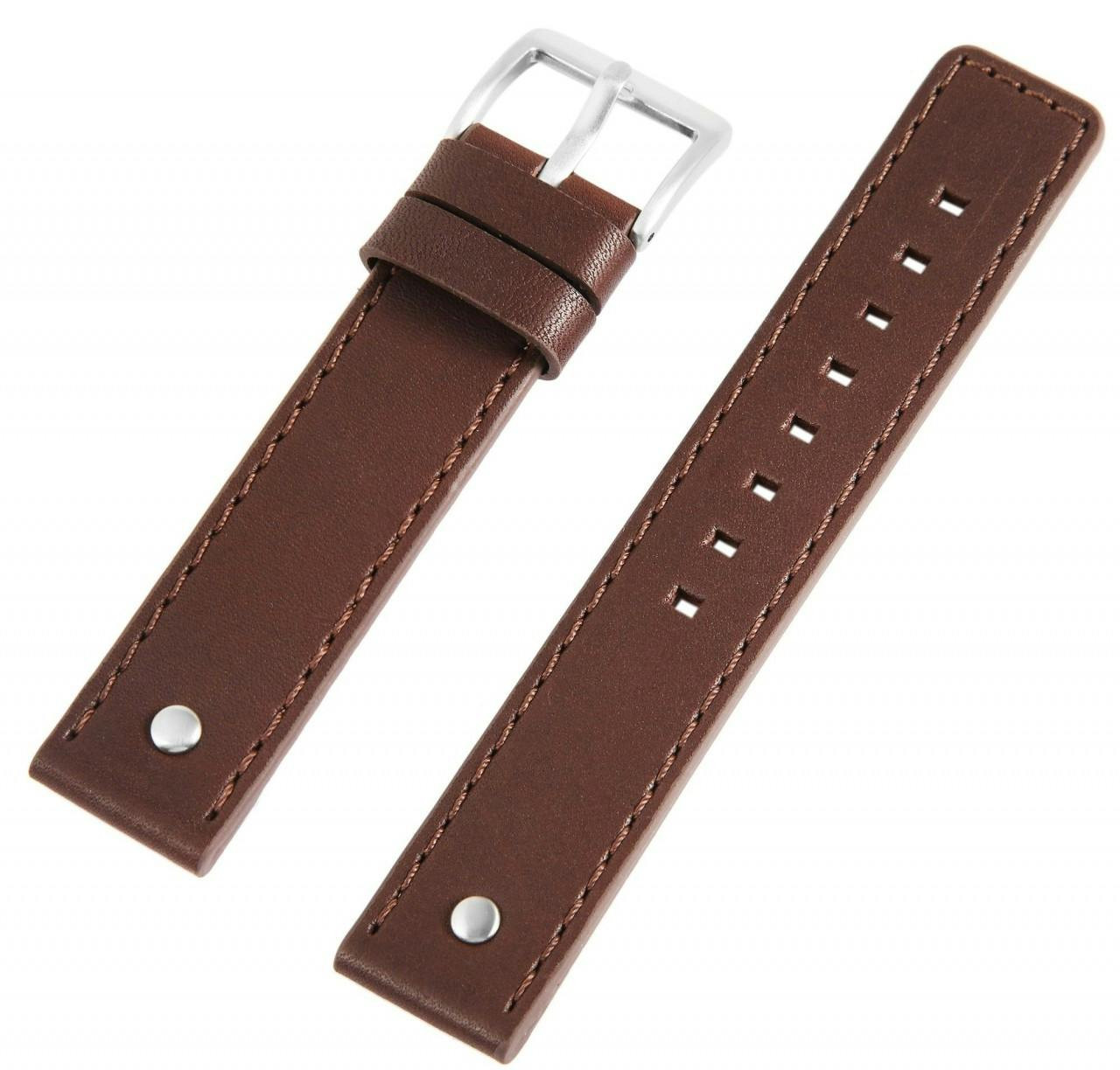 Just® Bracelete de Relógio em Pele Genuína - 0031 - JU0031-002