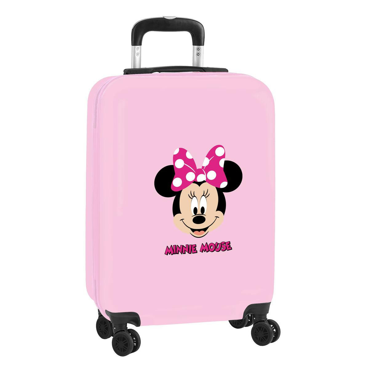 Mala de Cabine Minnie Mouse My Time Cor de Rosa 20'' 34,5 x 55 x 20 cm