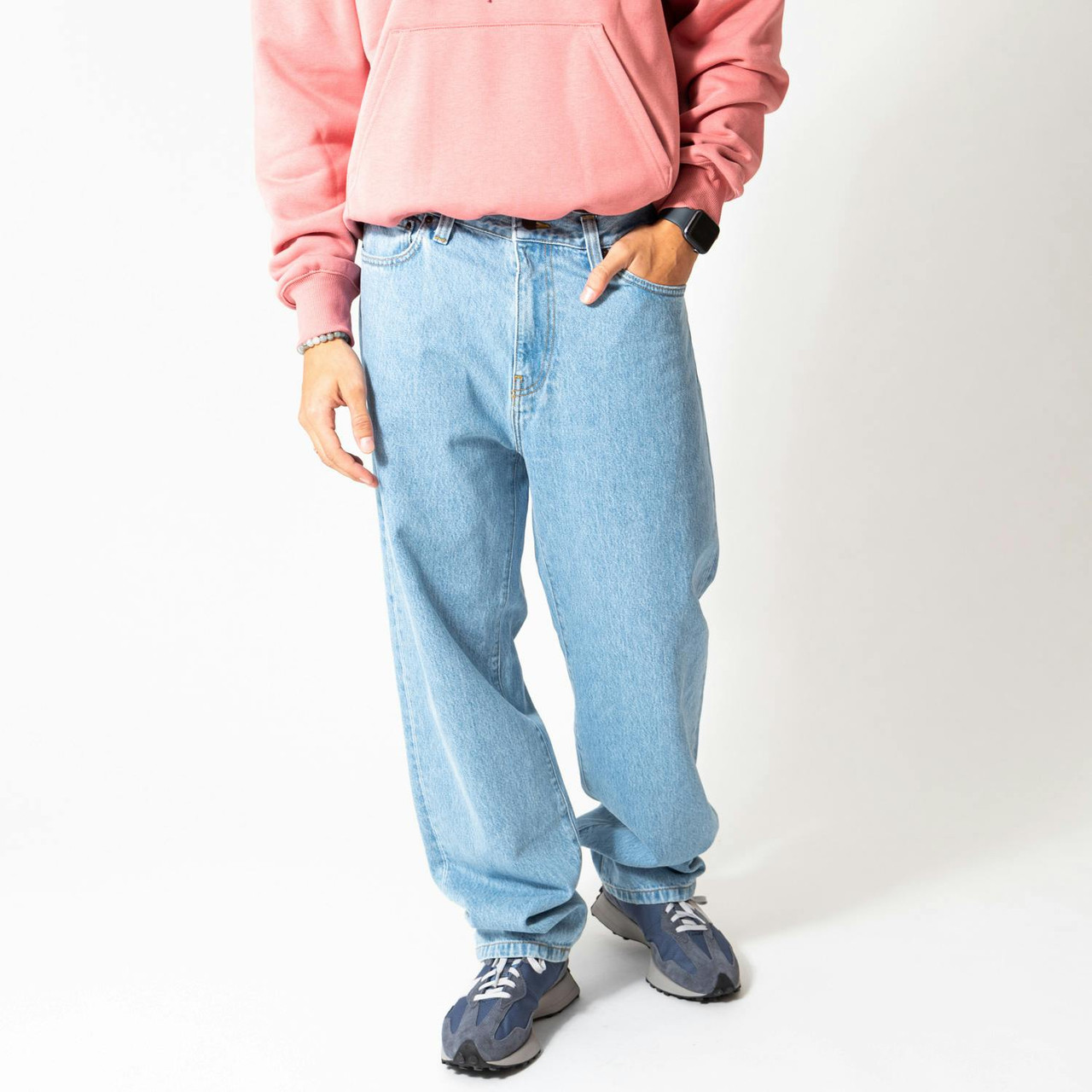 Aaron pant em algodão stone washed