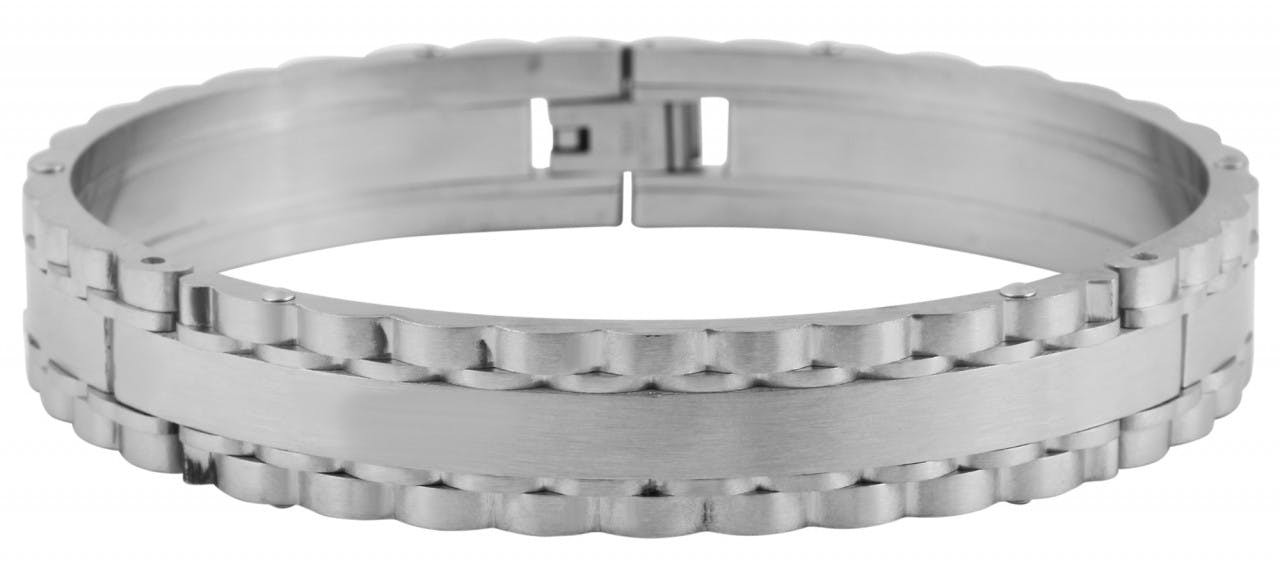 Akzent® Pulseira "Tareq" em Aço Inoxidável - 0406
