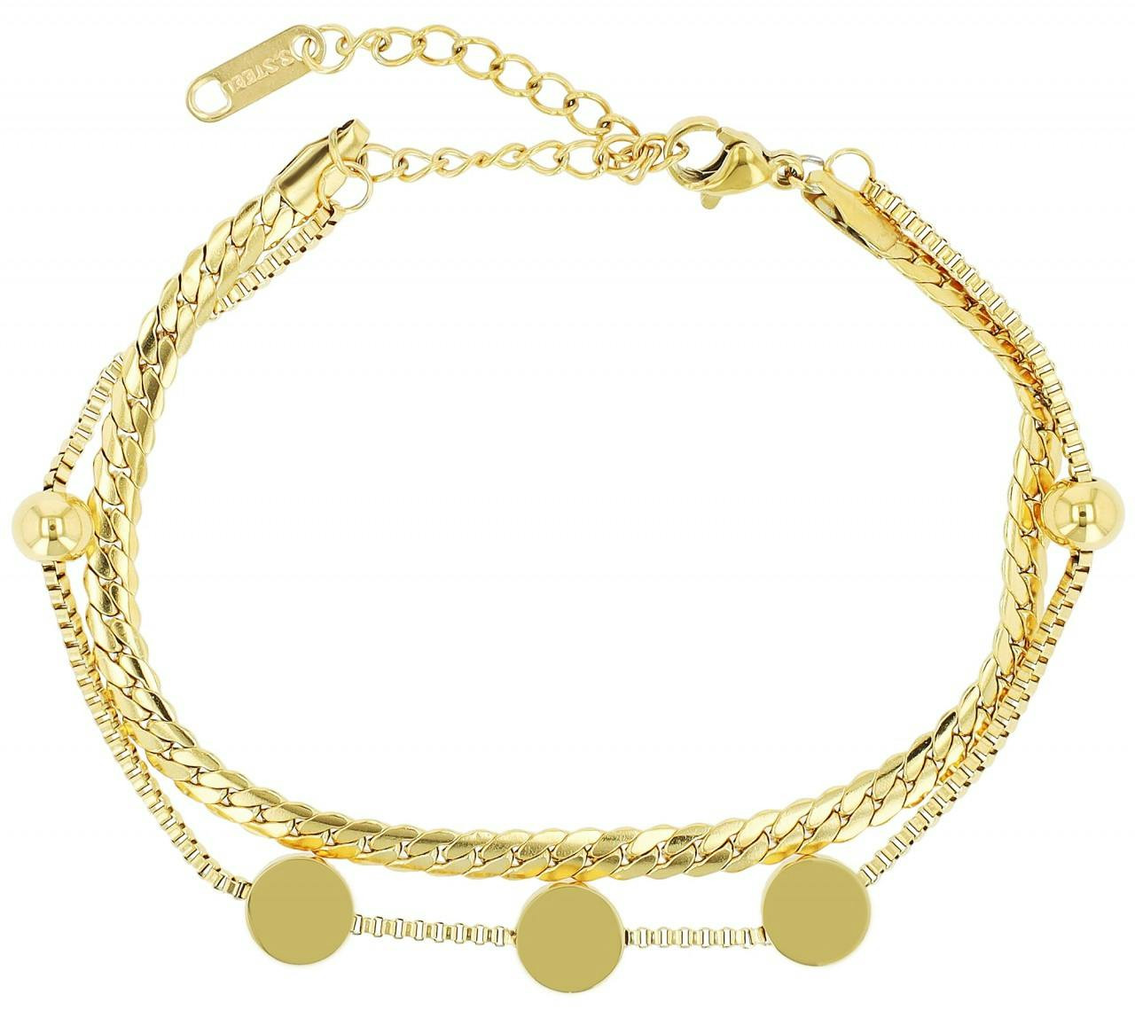 Akzent® Pulseira em Aço Inoxidável - 0643