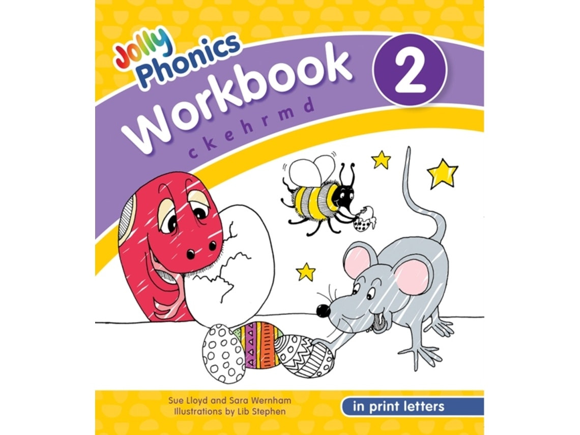 Jolly Phonics Workbook 2 de Sue Lloyd y Sara Wernham (Inglés)