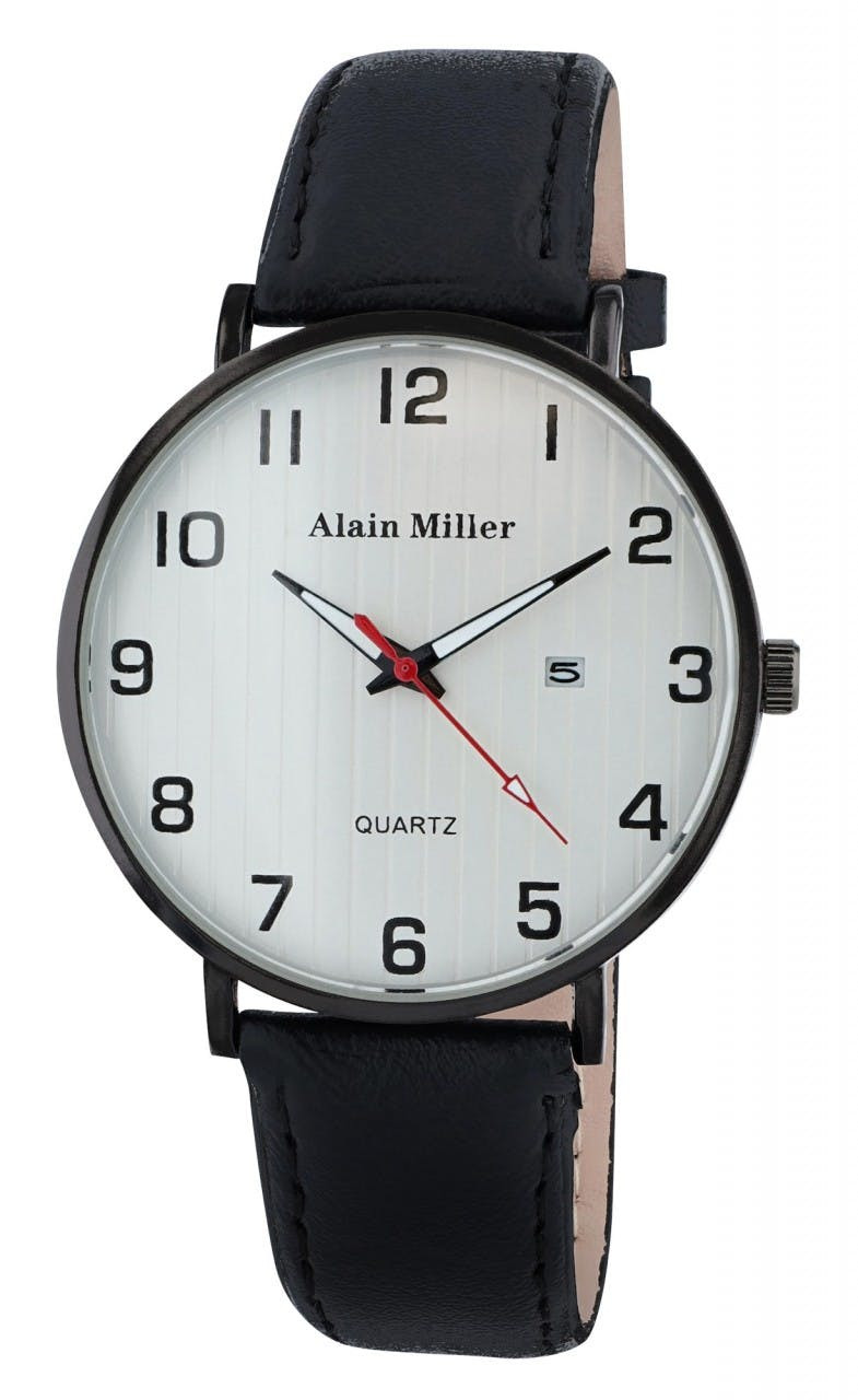 Relógio casual com bracelete em pele sintética modelo 0260 - 2900260-003