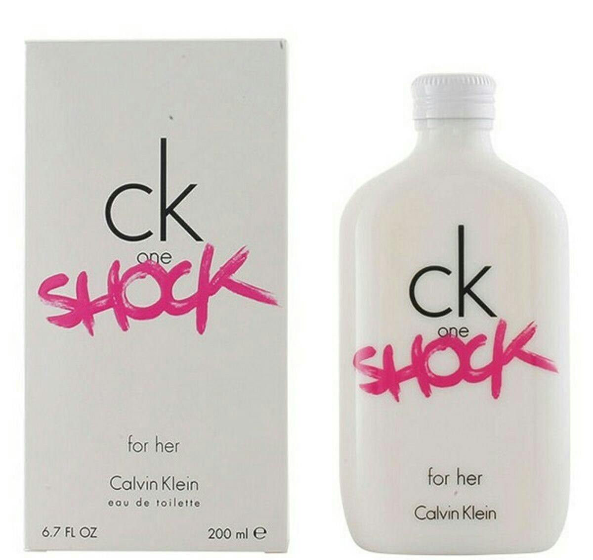 CK One Shock Eau de Toilette feminino 200 ml