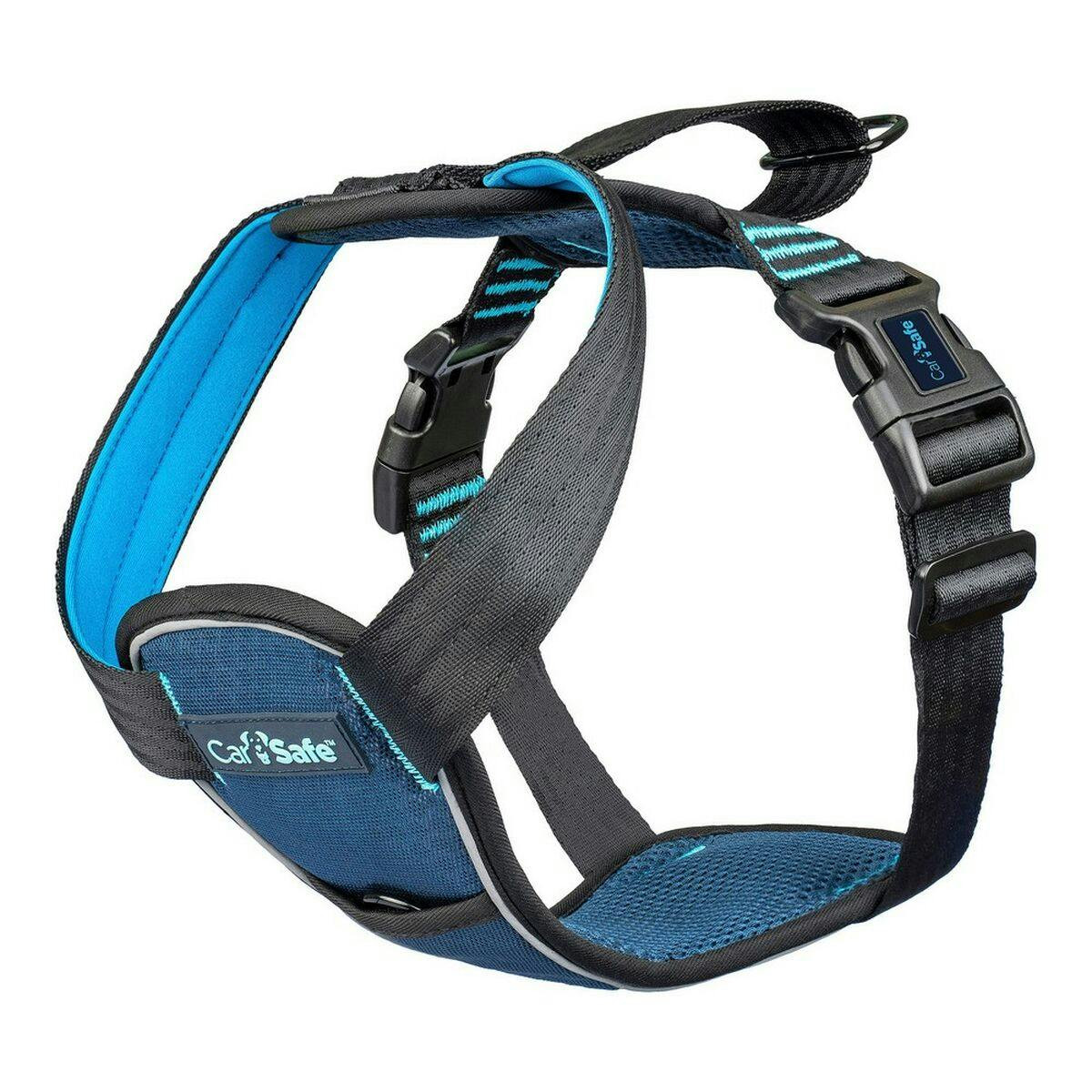 Arnês para Cães Company of Animals Carsafe Crash Tested Azul 60 cm De viagem